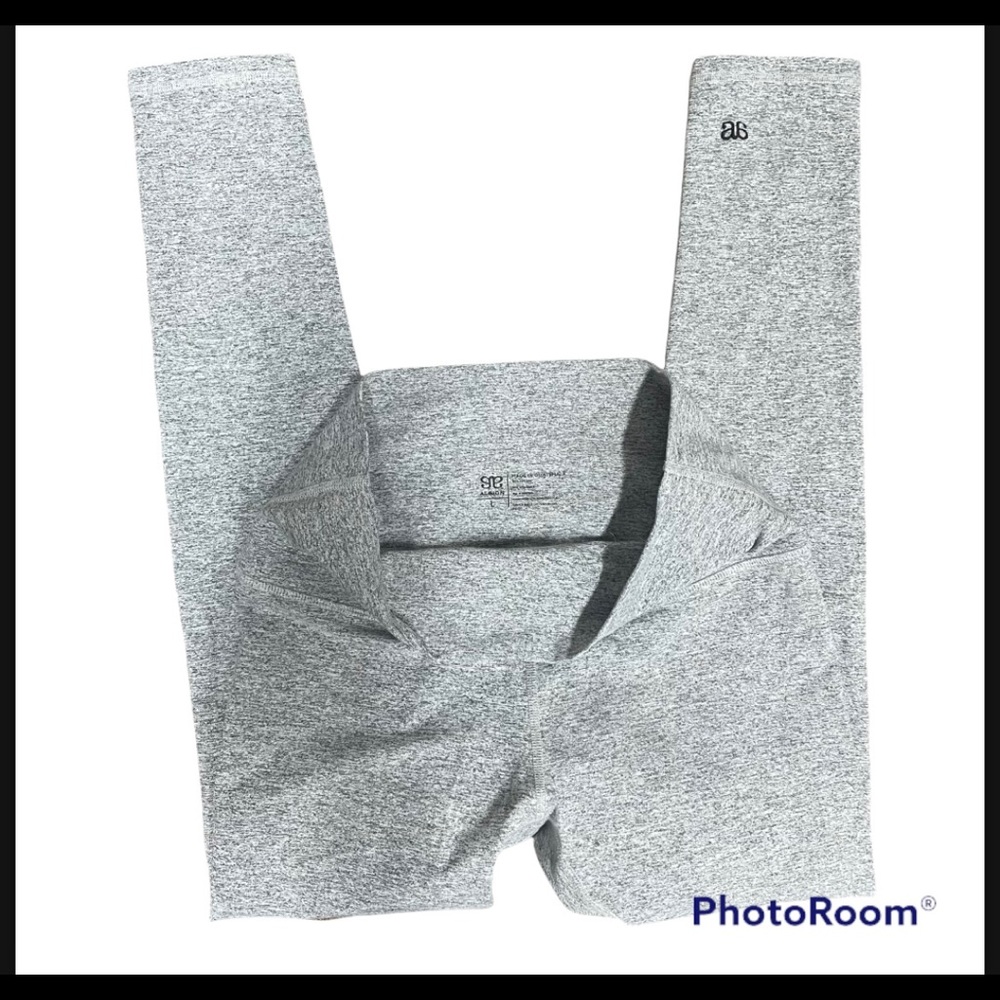 ALBION INTENTION COMPRESSION LEGGINGS, HEATHER GREY - Picture 4 of 7